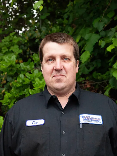 Portrait of Clay, Service Technician