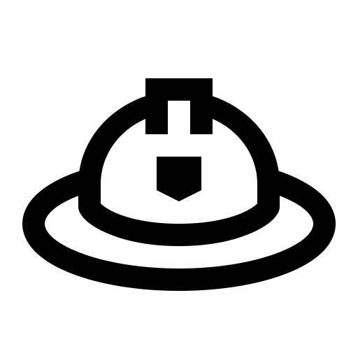 Firefighter's Hat Icon<br />
